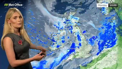 Met Office Sunday evening weather forecast 27/10/2024