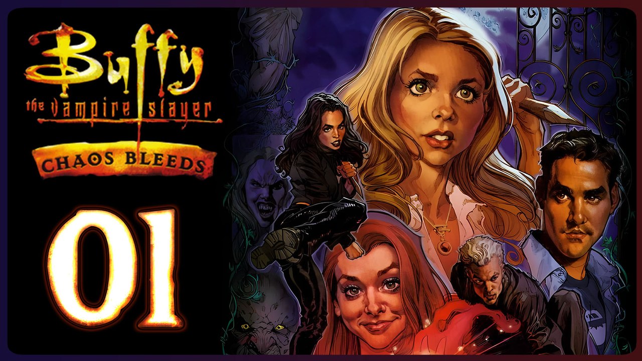 Buffy The Vampire Slayer: Chaos Bleeds Walkthrough Part 1 (PS2)