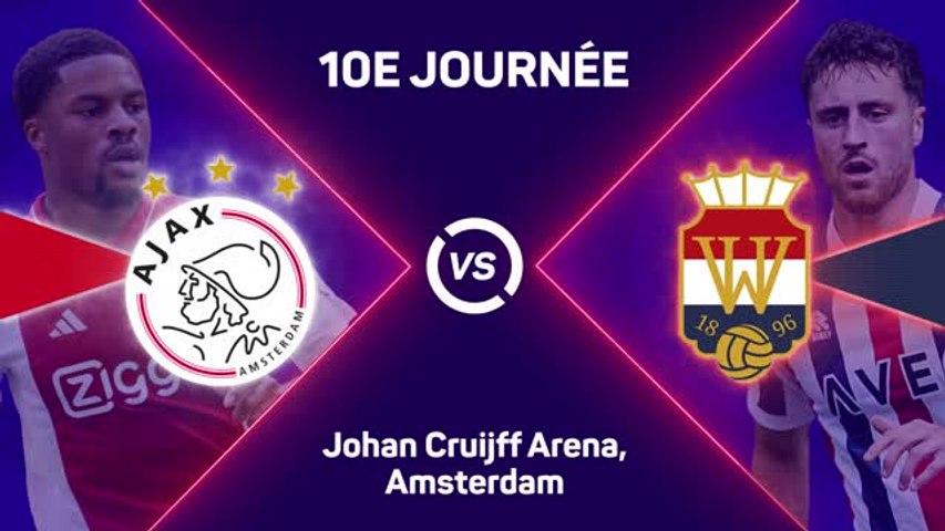 10e journée : un penalty de Davy Klaassen permet à l'Ajax de remporter une courte victoire face à Willem II (vidéo)