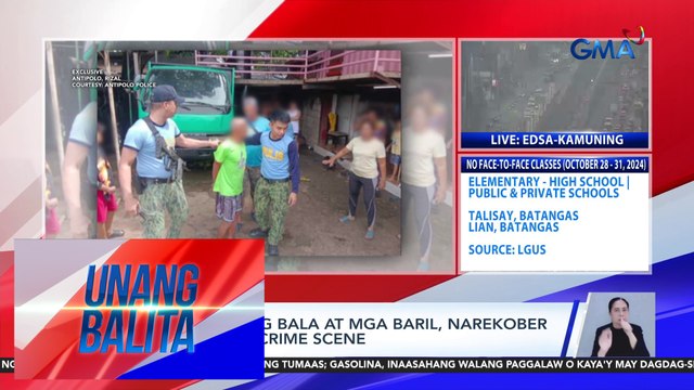 Lalaki, patay matapos makipagbarilan umano sa kaniyang kapitbahay; alitan sa kuntador ng tubig, ugat umano ng krimen | Unang Balita
