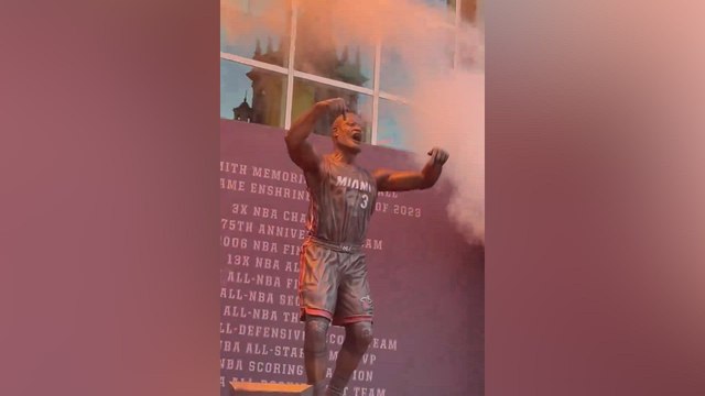 Miami Heat's Dwyane Wade statue unveiling sparks viral laughter: fans amused by uncanny likeness