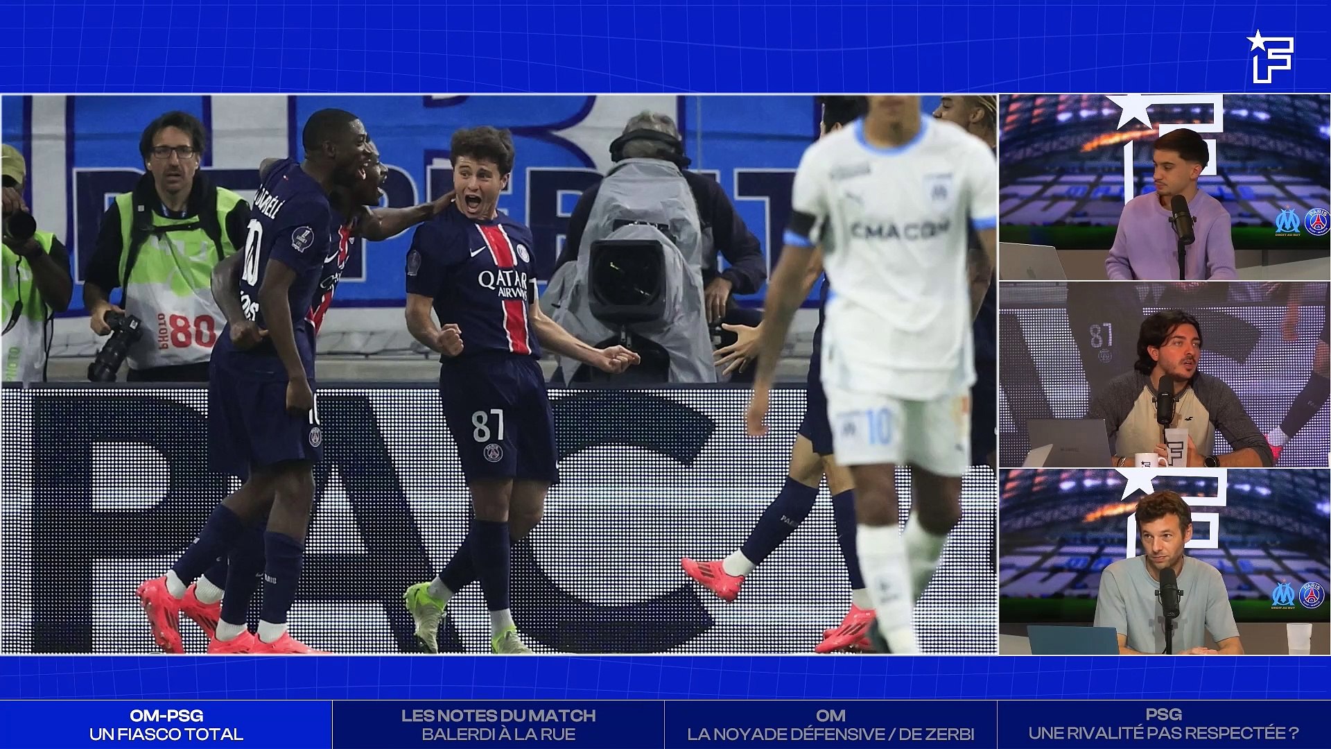 Le débrief du Classique OM-PSG