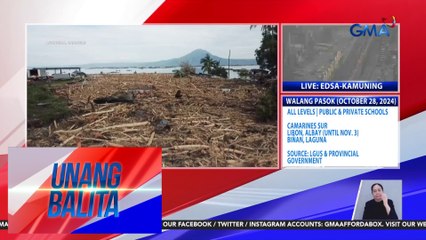 Pagguho ng lupa dahil sa Bagyong Kristine, nagdulot ng matinding pinsala | Unang Balita