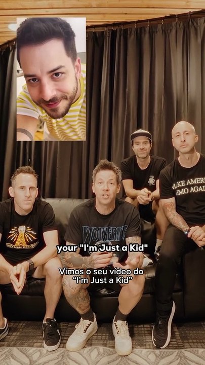 Simple Plan convida Junior para tocar com a banda em seu próximo show no Brasil