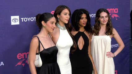 Noa Fisher, Caylee Cowan, Amenah Soares, Trew Mullen 2024 EMA Awards Gala Green Carpet