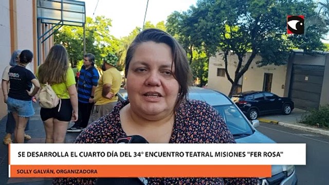 Se desarrolla el cuarto día del 34° Encuentro Teatral Misiones Fer Rosa