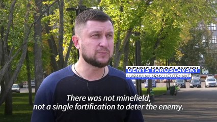 Vovchansk residents recall Ukrainian city's near-total destruction