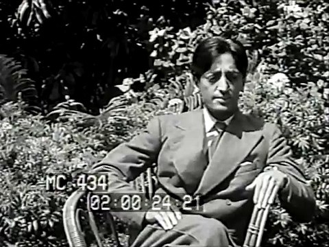 Krishnamurti (Sydney 1934)
