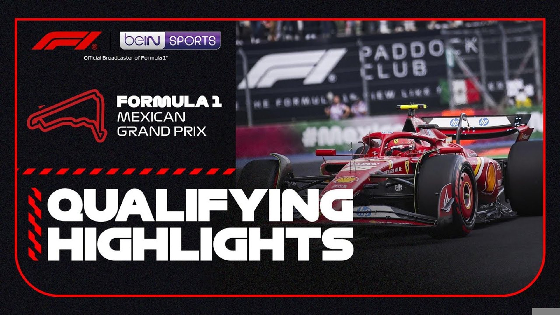 Qualifying Highlights Formula 1 Mexican Grand Prix 2024 beIN SPORTS