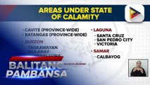 Nasa 158 lugar sa bansa, nasa ilalim ng state of calamity dahil sa epekto ng Bagyong #KristinePH