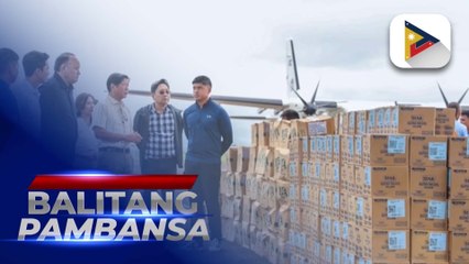 PBBM, personal na tinutukan ang paghahatid ng tulong sa Bicol region