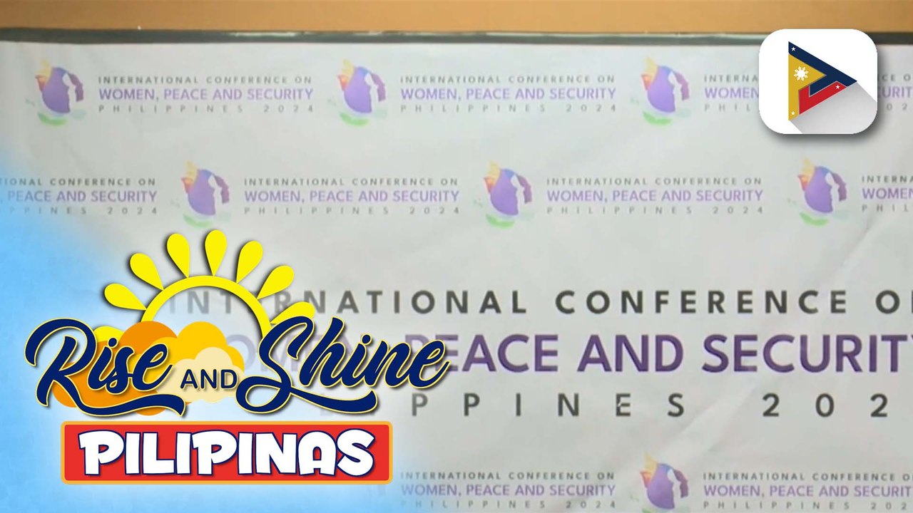 Kauna-unahang International Conference on Women, Peace, and Security, idaraos sa Pilipinas