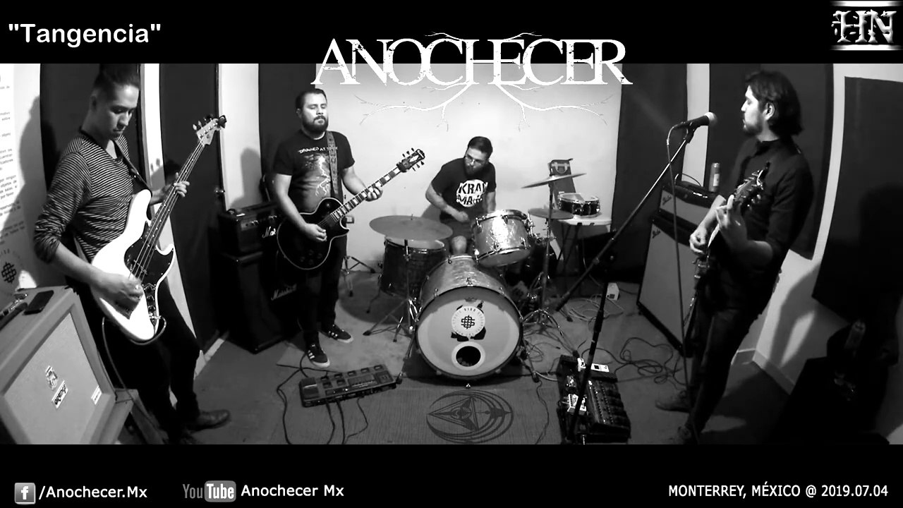 #Rehearsal #Blackened #PostMetal ANOCHECER - Ensayo (2019.07.04)  #Monterrey #MetalMexicano