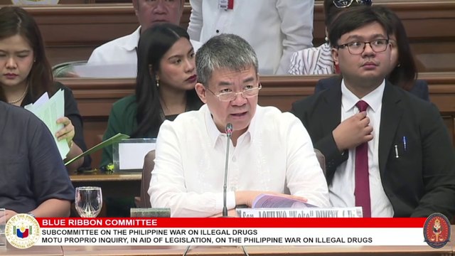 Sen. Pimentel's opening statement during the hearing on the Duterte administration's war on illegal drugs | GMA Integrated News