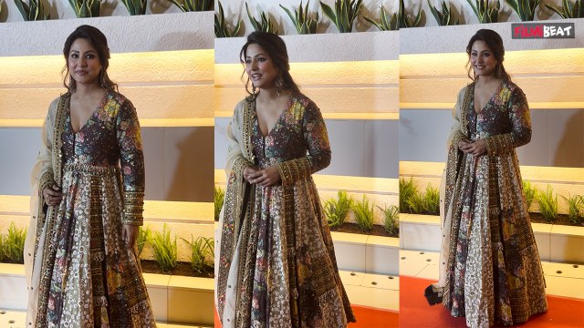 Ekta Kapoor Diwali Party: Hina Khan ने suit पहनकर रौशन की Diwali Party; Watch video | FilmiBeat