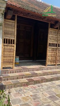 Thi công lắp đặt dại tre nhà cổ tại Thanh Lãng, Bình Xuyên, Vĩnh Phúc - Tre trúc Ngọc Dương