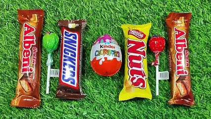 Satisfying video Asmr lollipops candy unboxing video and Chocolate