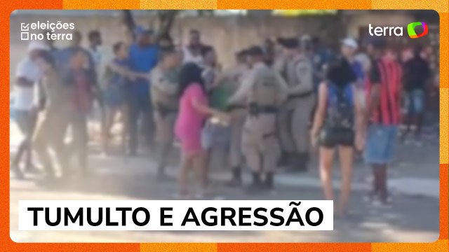 Policiais Militares agridem eleitores e dão tiro para o alto em Camaçari (BA)