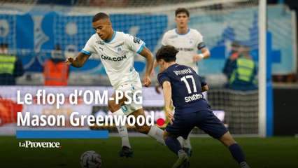 Mason Greenwood passe à côté de son Clasico, c'est le flop d'OM-PSG