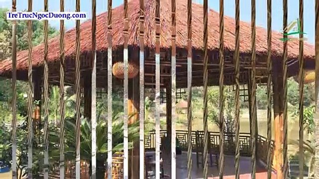 Lá lợp nhà là gì ? Lợi ích của những ngôi nhà tre lợp mái lá - Tre trúc Ngọc Dương