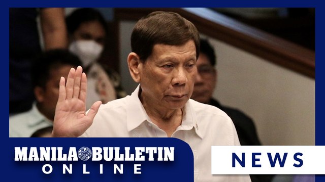 Ex-president Duterte says he takes full responsibility on the shortcomings during war on drugs