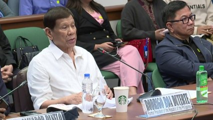 Former Pres. Duterte - "At least one less criminal in the community" | GMA Integrated News