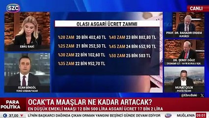 Ocak'ta maaşlar ne kadar artacak?