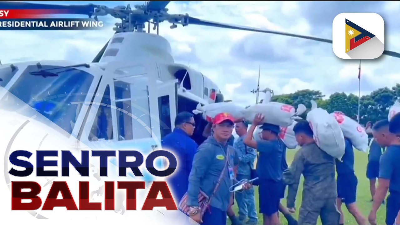 250th Presidential Airlift Wing ng Pres’l Security Command, naghatid ng tulong sa Bicol Region