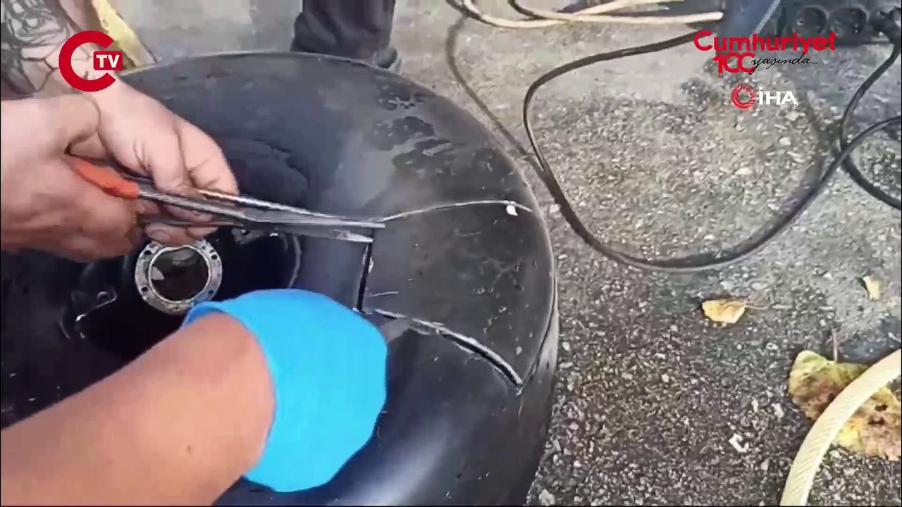 LPG deposundan 10 kilogram 'eroin' çıktı