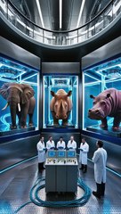 The Majestic Hybrid Beast Elephant, Rhino, and Hippo Combined!