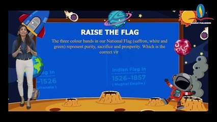 Raise the Flag (Round About Class-1 Book) ELEGANT PUBLISHERS