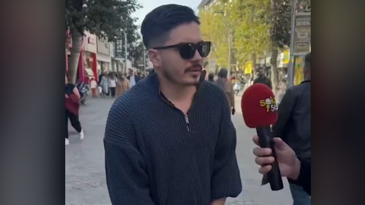 Sokak röportajında Atatürk soruldu, saygı duymadığı söyledi: Cumhuriyet'i o kurmadı, şeriat şart!