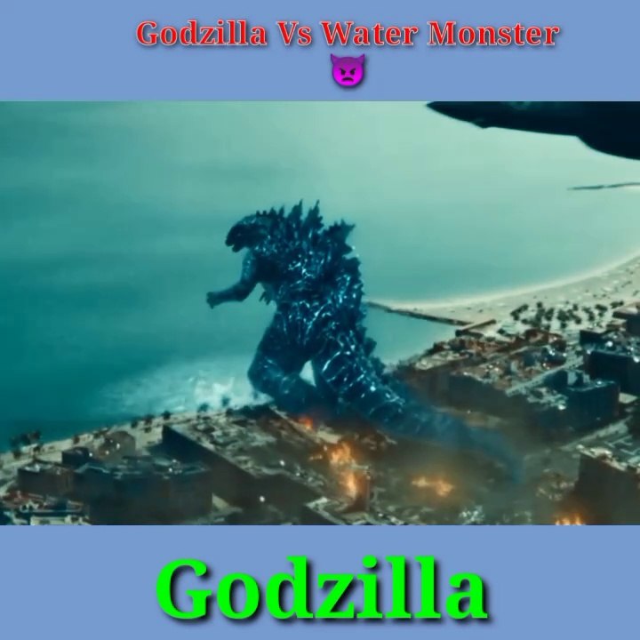 Gdzilla Vs Monster and king kong fight Scene