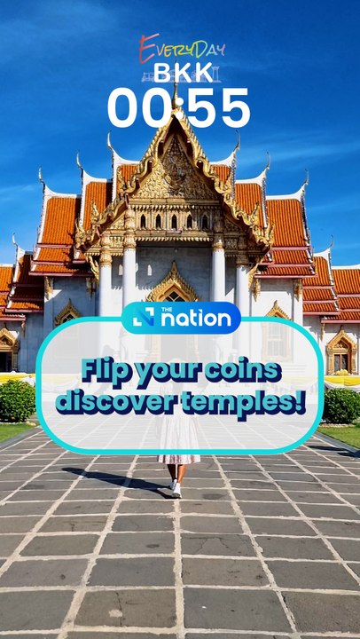 Flip your coins, discover temples!