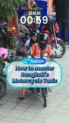 How to master Bangkok's Motorcycle Taxis