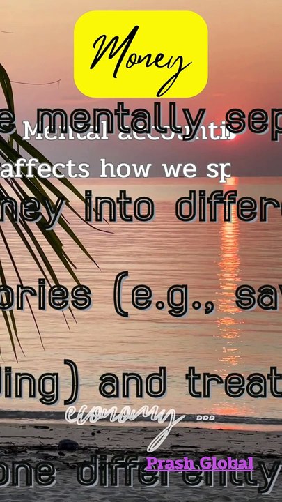 Mental accounting affects how we spend