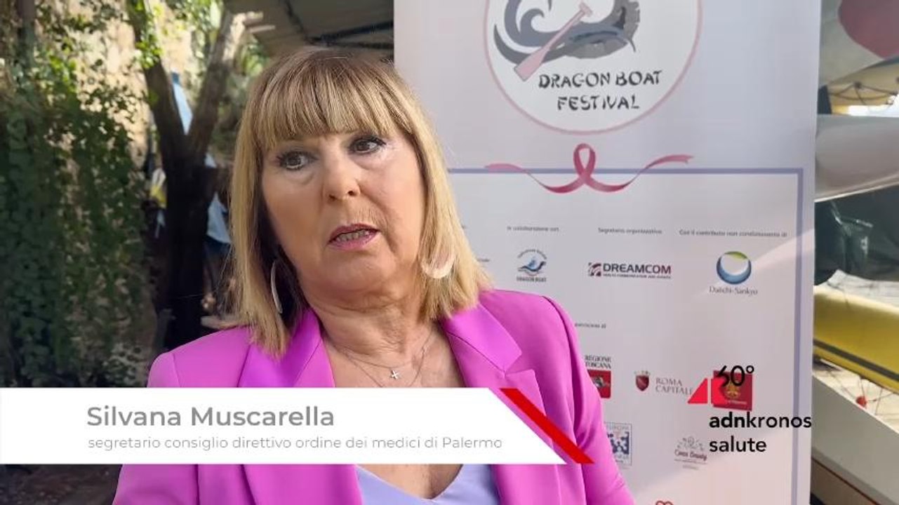 Muscarella (Omceo Palermo): "Dragon Boat migliora la salute fisica e mentale delle donne operate di tumore al seno"