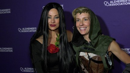 Alyshia Ochse and Aimee Parker "7th Annual Dance Party to End ALZ: Halloween Edition" Red Carpet