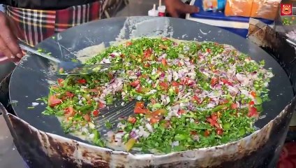CHOTU BHAI KA FAMOUS BHURJI ｜ INDIAN STREET FOOD ｜ DELHI