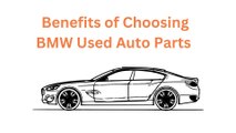 Eco-Friendly Car Repairs: 4 Reasons to Choose BMW Used Auto Parts