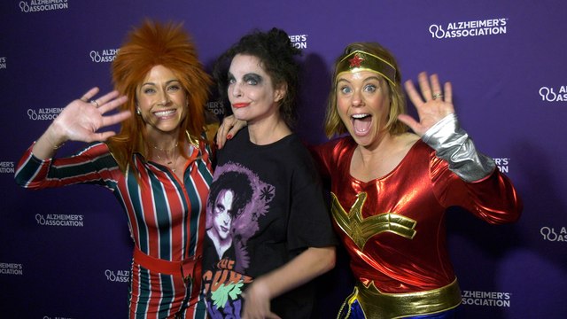 Nikki DeLoach, Kimberly Williams-Paisley, Ashley Williams 7th Annual Dance Party to End ALZ: Halloween Edition Red Carpet