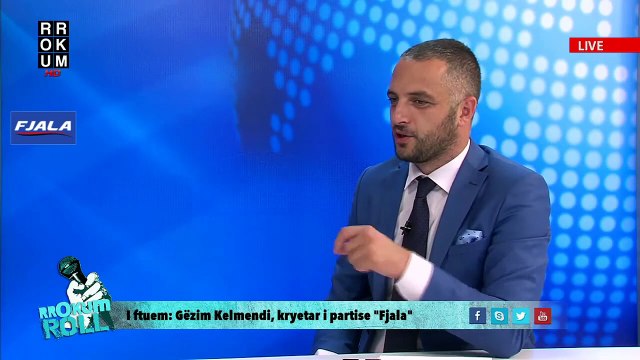 Gëzim Kelmendi - Nismetari i partisë FJALA - Intervistë - Rrokum TV