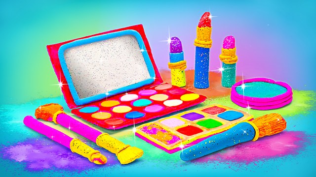 Comment fabriquer un ensemble de maquillage scintillant Bricolages pour filles