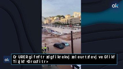 La DANA provoca importantes inundaciones en Porto Cristo (Mallorca)