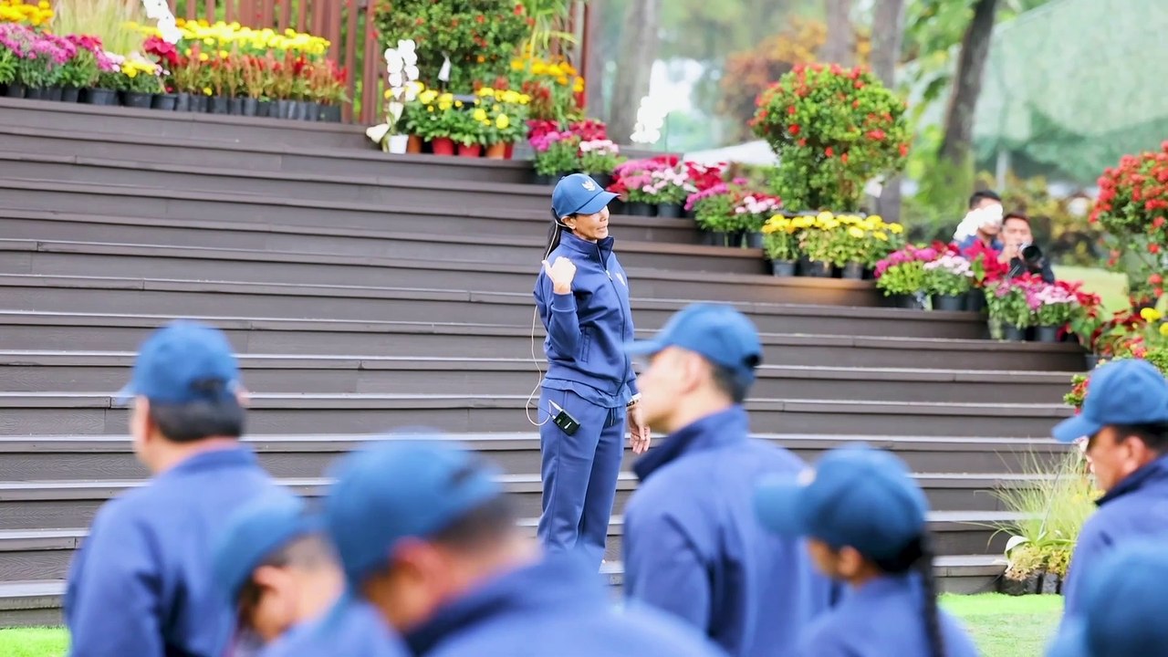 Kompak! Olahraga Pagi Kabinet Merah Putih di Akademi Militer Magelang