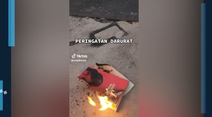 Viral Video Pembakaran Buku Catatan Najwa, Netizen Kayak Anak Kecil