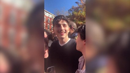 Video: Timothee Chalamet gatecrashes own lookalike contest in New York City