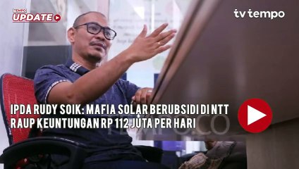 Ipda Rudy Soik Ungkap Mafia Solar berubsidi di NTT Raup Keuntungan Rp 112 Juta per Hari
