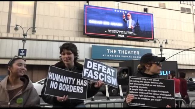 A New York i manifestanti anti-Trump lanciano l'allarme: È fascismo