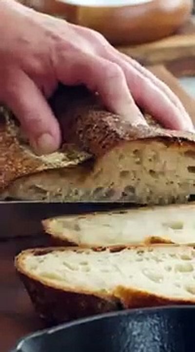 Melted Brie Toast #Shorts